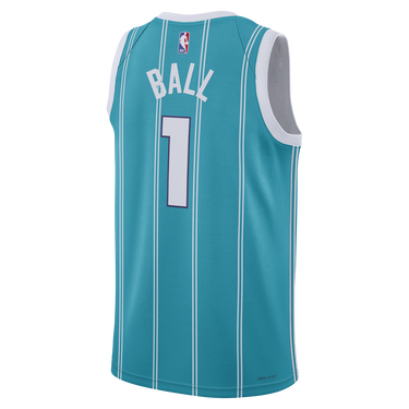 Фланелка Jordan Dri-FIT NBA Charlotte Hornets Icon Edition 2022/23 Swingman Jersey Тюркоазено | DN1998-415, 3