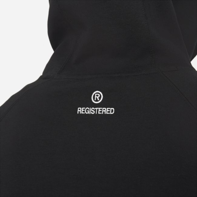 Суитчър Nike Sportswear Swoosh Tech Fleece Pullover Hoodie Черно | DD8222-010, 0