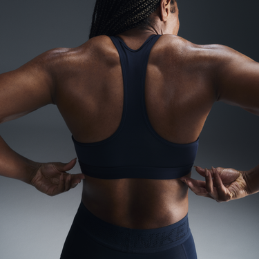 Сутиен Nike Swoosh Sports Bra Тъмно синьо | DX6821-478, 2