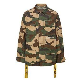 Яке Off-White Off-White Camouflage Cargo Jacket Многоцветен | OMEL003E180260109901