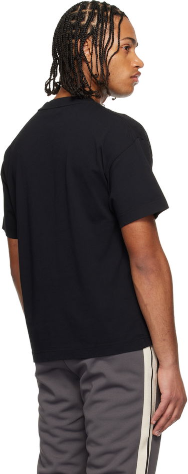 Тениска Palm Angels Spray Bear Regular T-shirt Черно | PMAA109F25JER00B1066, 2