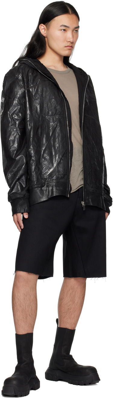 Къси панталони Rick Owens DRKSHDW Hollywood Geth Cutoff Denim Shorts Черно | DL01E6397 BLKJP, 3