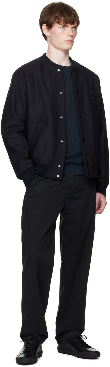 Яке бомбър A.P.C. A.P.C. Micka Wool Bomber Jacket Черно | WVBDE-M32010, 3