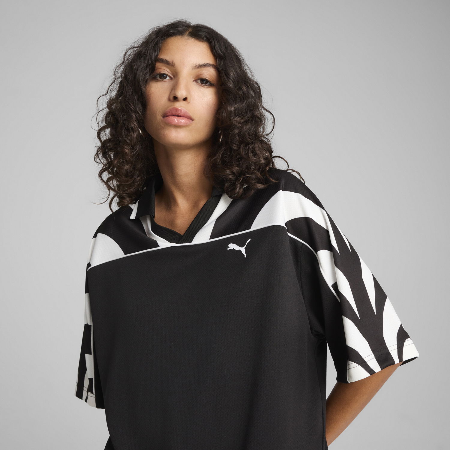 Суитчър Puma FUTURE.PUMA.ARCHIVE Relaxed Fit Football T-Shirt Черно | 629687_01, 1