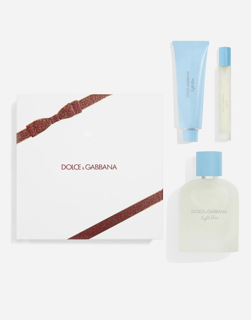 Парфюми и аромати Dolce & Gabbana Light Blue Edt Trio Gift Set Синьо | VT01L8VT0009V000