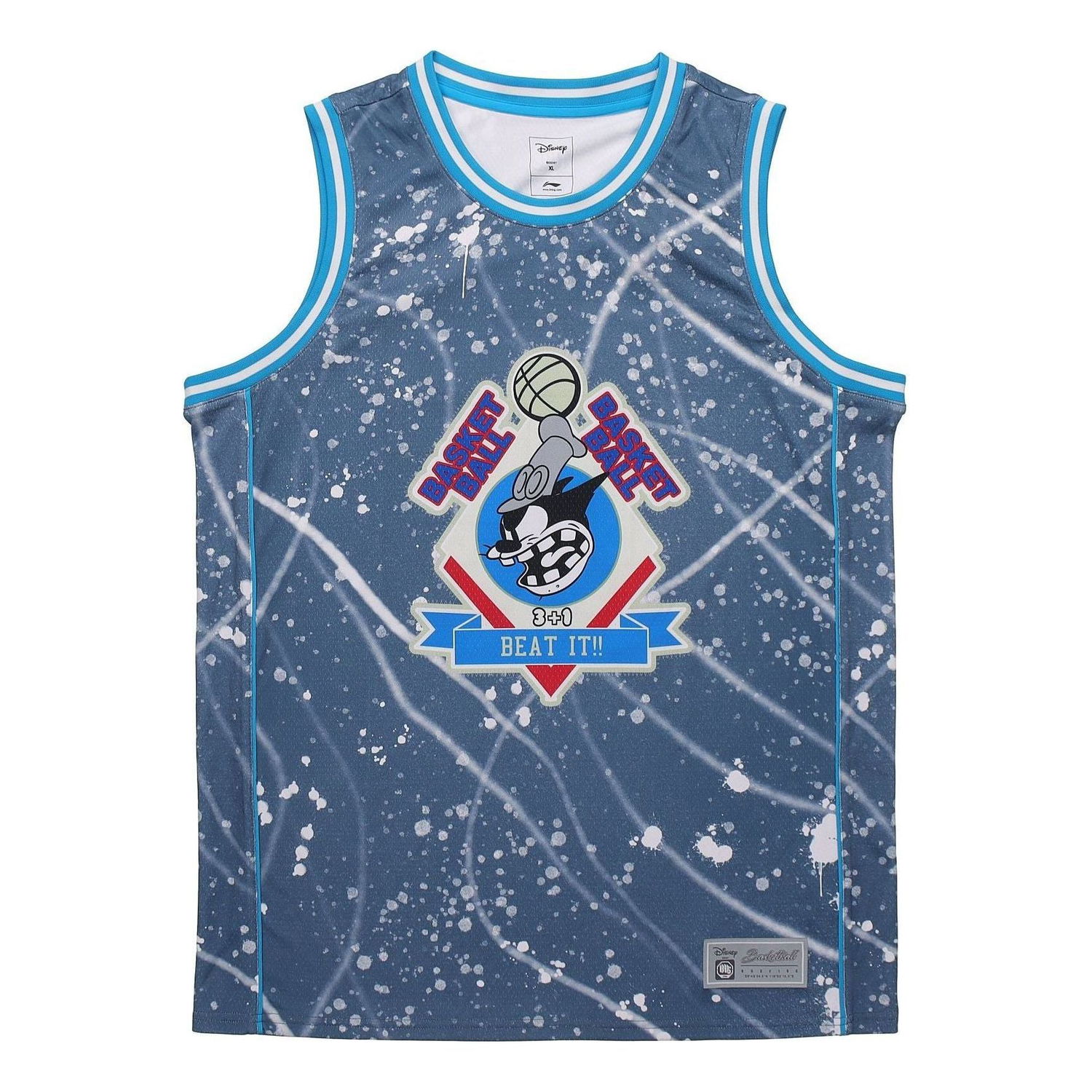 Фланелка Li-Ning Disney BadFive Basketball Jersey Синьо | AAYQ105-1, 0
