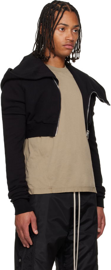 Суитчър Rick Owens Concordians Micro Mountain Hoodie Черно | DU02E7284 FSL, 1
