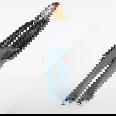 Яке CALVIN KLEIN Leather Moto Jacket Черно | LV047E501G UB1, 5