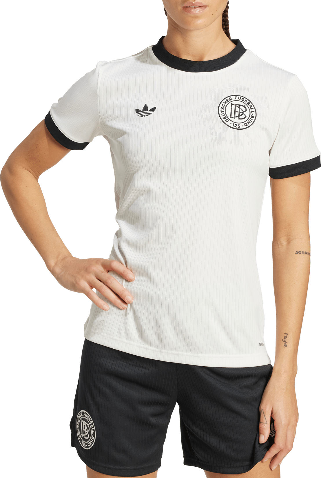 Тениска adidas Originals Originals DFB Deutschland 125th Anniversary Jersey Бяло | jy0244, 0