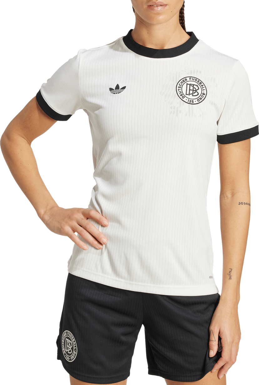 Тениска adidas Originals Originals DFB Deutschland 125th Anniversary Jersey Бяло | jy0244