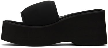 Кецове и обувки Courrèges Scuba Wave Platform Sandals Черно | 124SSD007NE0005, 2