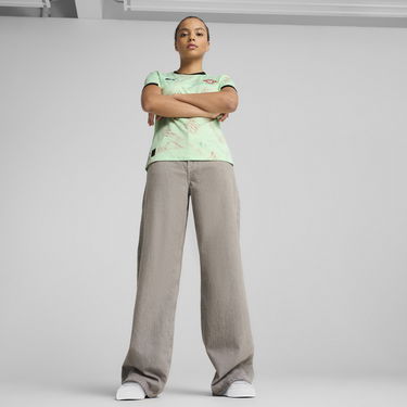 Фланелка Puma Portugal Women's 2025 Away T-Shirt Зелено | 779211_05, 2