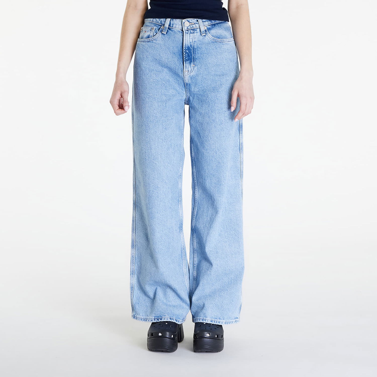 Дънки Tommy Hilfiger Claire High Wide Jeans Denim Синьо | DW0DW17585 1AB, 0