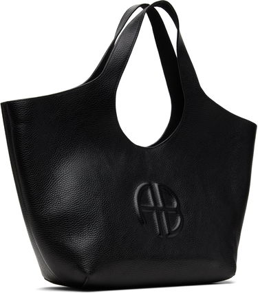 Голяма пазарска чанта Anine Bing Anine Bing Medium Lili Tote Черно | A-13-10760-BLK1, 1
