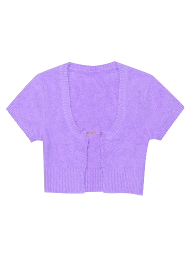 Пуловер Jacquemus La Maille Neve Cardigan Лилаво | 223KN209 2380 650