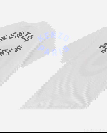Тениска KENZO Oversize Target T-Shirt Бяло | FD65TS1114SG 02, 9