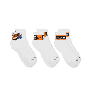 Чорапи Nike Everyday Plus Ankle Socks (3 Pairs) Бяло | HJ9378-901, 4