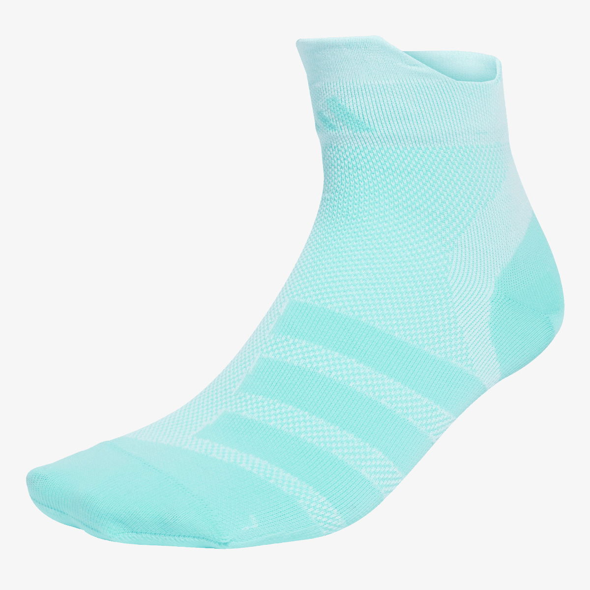 Чорапи adidas Performance RUNxADIZERO Ankle Socks Тюркоазено | JV5928, 1