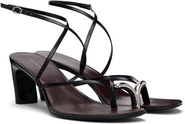 Аксесоари Tory Burch Tory Burch Pierced Strappy Heeled Sandals Черно | 169779-006, 3