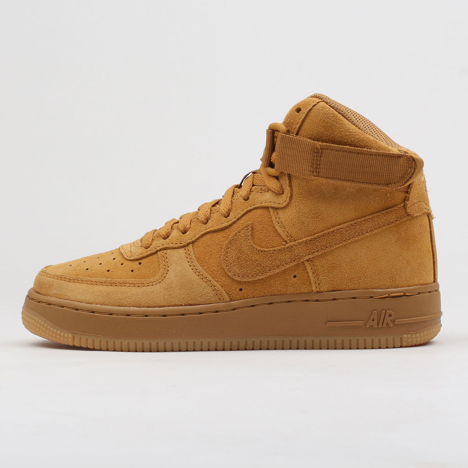 Кецове и обувки Nike Air Force 1 High LV8 ''Wheat'' GS Кафяво | 807617-701, 0