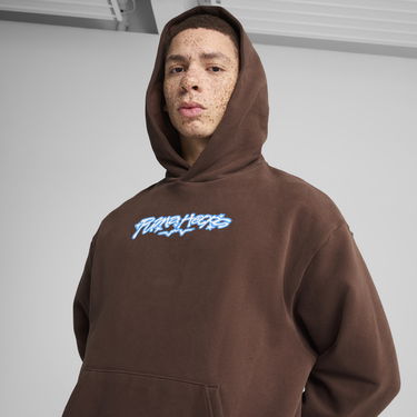 Суитчър Puma Dress Code Basketball Hoodie Кафяво | 630472_01, 1