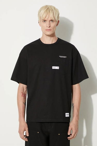 Тениска Neighborhood Classic-P Crewneck T-Shirt Черно | 241FPNH.CSM06, 0