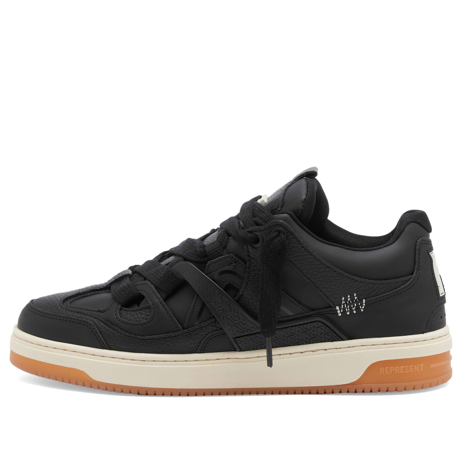 Кецове и обувки Represent Clo Bully Black Gum Size UK 10 Черно | MLM9599-001, 0