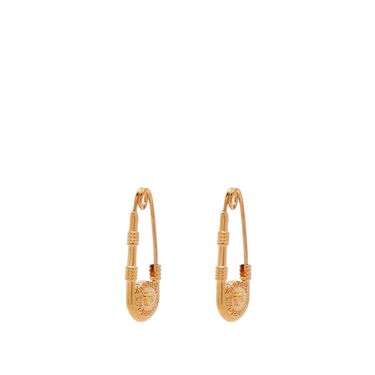 Пръстен Versace Women's Safety Pin Medusa Head Earrings Women's Gold Жълто | 1004827-1A00620-3J000, 0