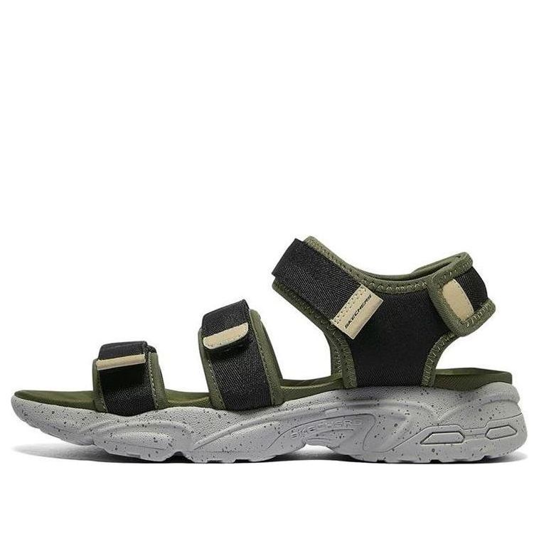 Кецове и обувки Skechers Stamina Sandal Зелено | 237197-OLBK