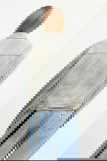 Яке Rick Owens Rick Owens DRKSHDW Trucker Worker Denim Jacket Синьо | DS02E7701.DMP, 2
