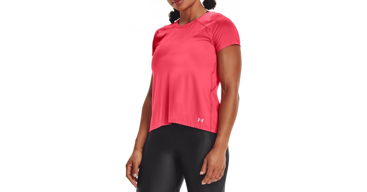 Тениска Under Armour Women's Iso-Chill Run Short Sleeve T-Shirt Розово | 1361926-819, 1