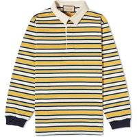 Риза Gucci Stripe Rugby Shirt "Multi" Бежово | 758531-XJFX3-7218, 1