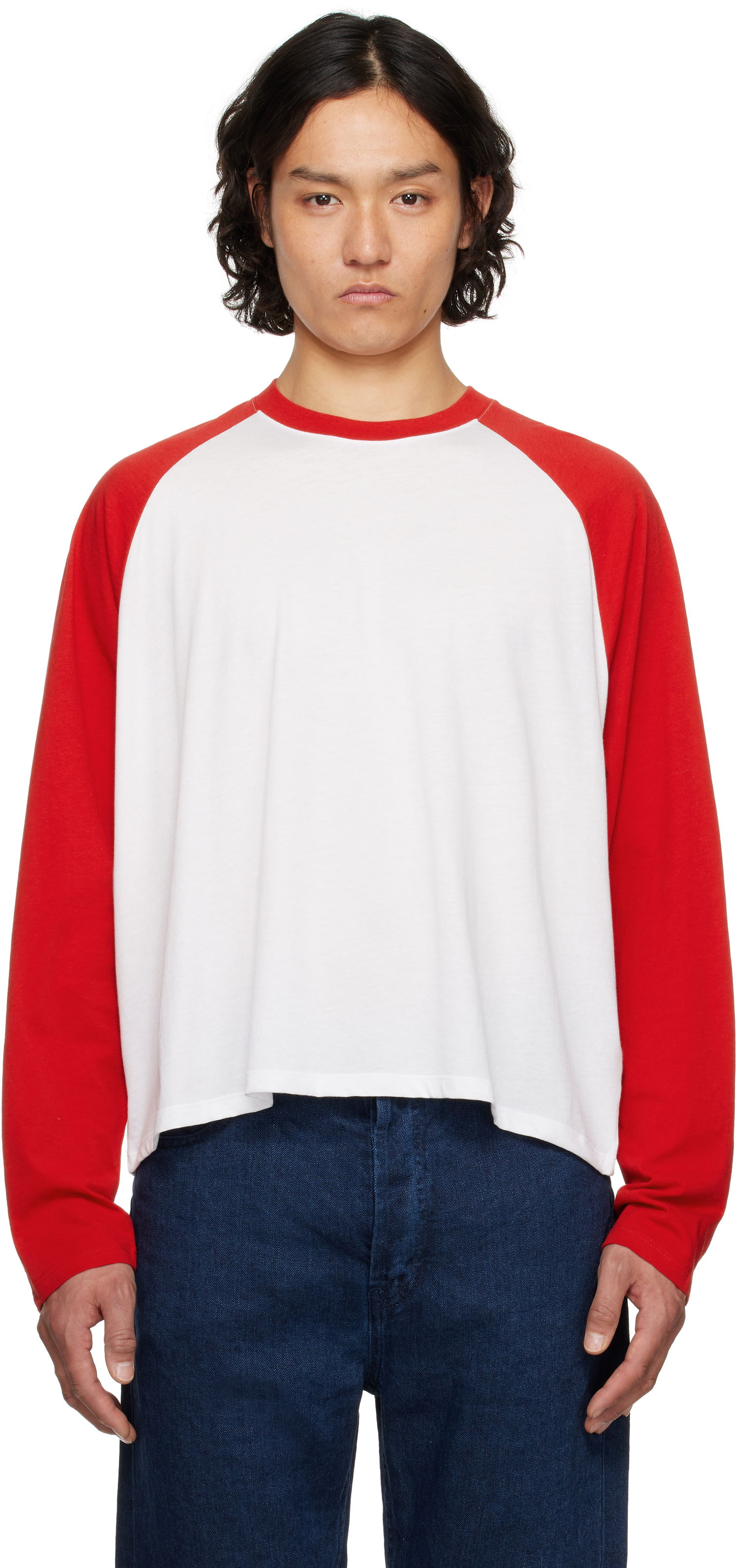Тениска The Row The Row Jameson Baseball T-Shirt Бяло | 875-K421, 0