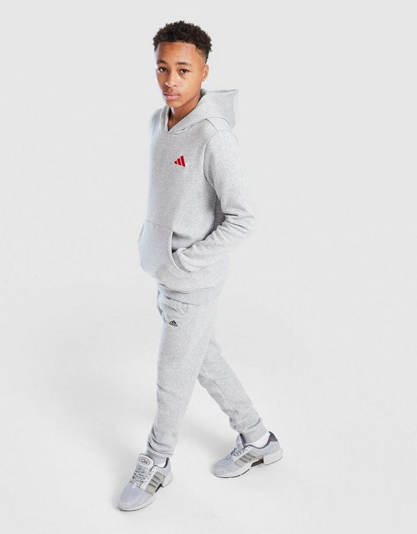 Суитчър adidas Originals Fleece Hoodie Сиво | KC8848, 1