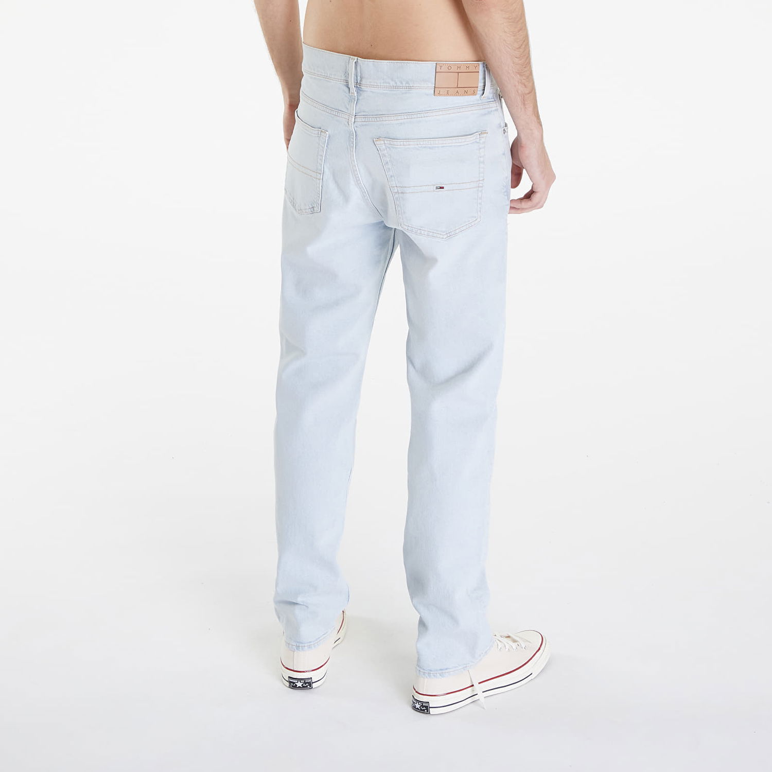 Дънки Tommy Hilfiger Ethan Relaxed Straight Jeans Denim Light Синьо | DM0DM18769 1AB, 1