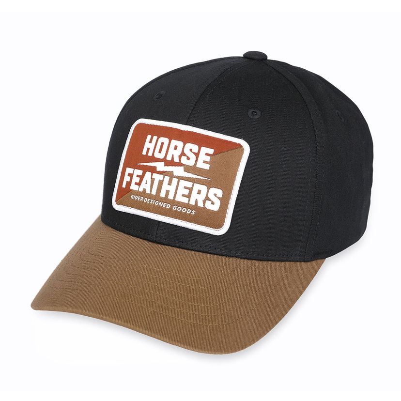 Шапка с козирка Horsefeathers Cap Vark Cap Black Черно | AM226A