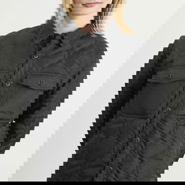 Яке TAION Quilted Zip Over Shirt Черно | TAION-109SHML-1-BLK, 5