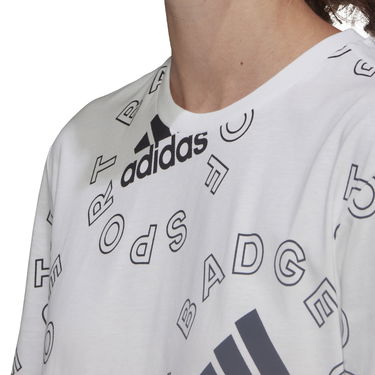 Тениска adidas Performance Allover Print Sports T-shirt Бяло | HC9186, 3