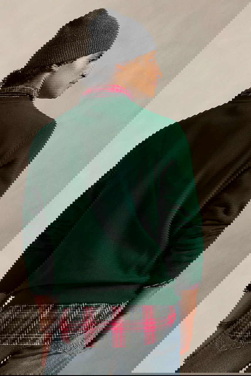 Суитчър Polo by Ralph Lauren Polo Bear Graphic Cotton Sweatshirt Зелено | 710981794, 1