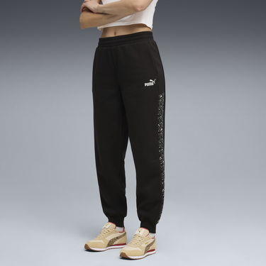 Спортни панталони Puma Essentials Animal Print Comfort High-Waisted Sweatpants Черно | 688086_01, 1