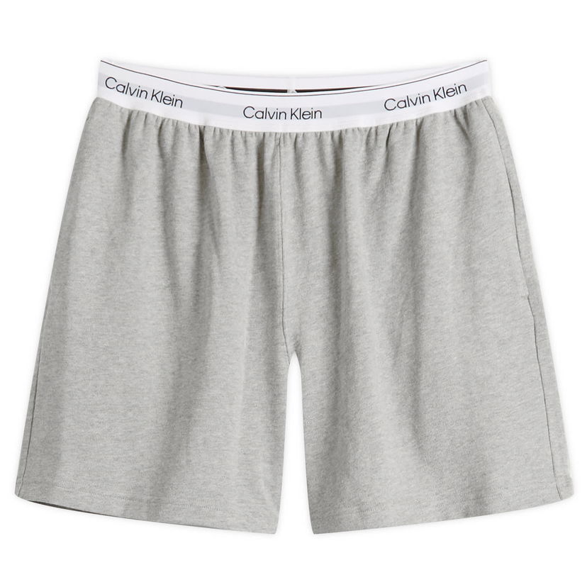 Пижама CALVIN KLEIN Calvin Klein Sleep Shorts, Size Large Сиво | LV00NM2927P7A