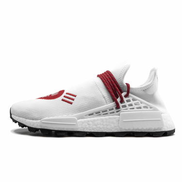 Кецове и обувки adidas Originals HUMAN MADE x Pharrell x NMD Hu "Love" Бяло | EF7223, 0