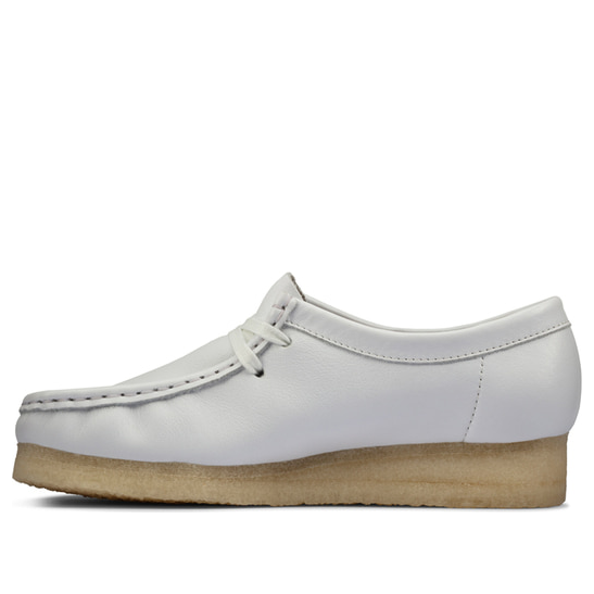 Кецове и обувки Clarks Wallabee Leather Boots Бяло | 26156624, 0