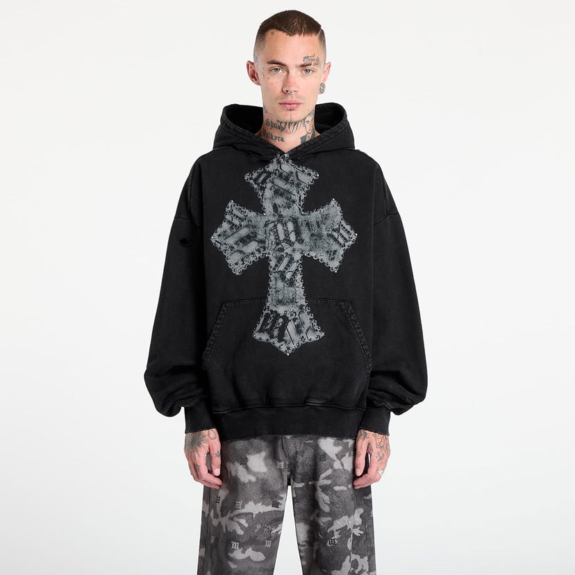 Суитчър MISBHV MISBHV Goth Cross Graphic Hoodie Черно | 251M212
