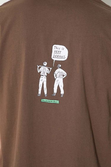 Тениска thisisneverthat Graphic Print T-Shirt Кафяво | TN231TTSST20, 5