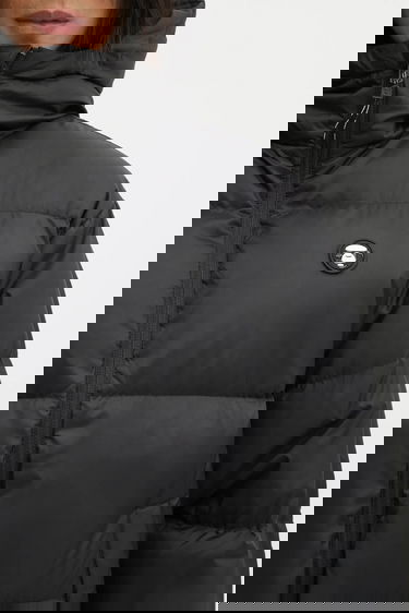 Пухо яке AAPE by A Bathing Ape 29.5-inch Hooded Winter Down Puffer Jacket Черно | AAPDNM7725XXP, 3