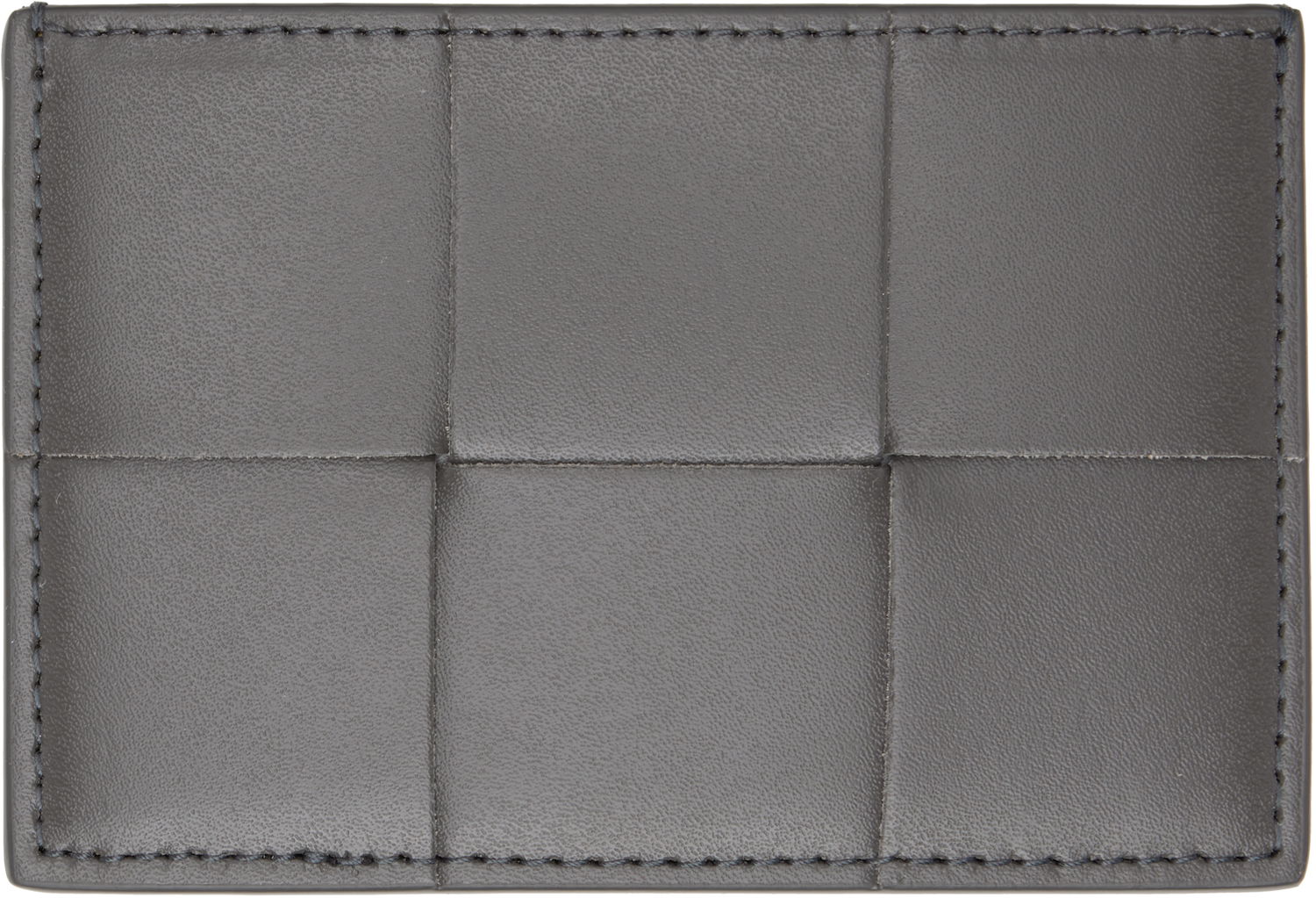 Портфейл Bottega Veneta Bottega Veneta Cassette Card Holder Сиво | 748052VBWD41343, 1