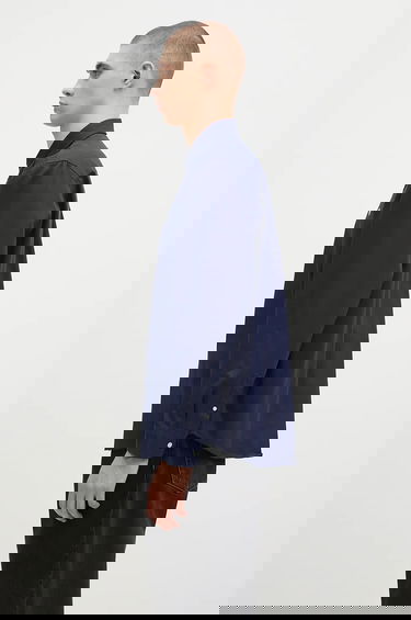 Риза Carhartt WIP Cotton Longsleeve Madison Shirt Regular Тъмно синьо | I023339.2E2XX, 1