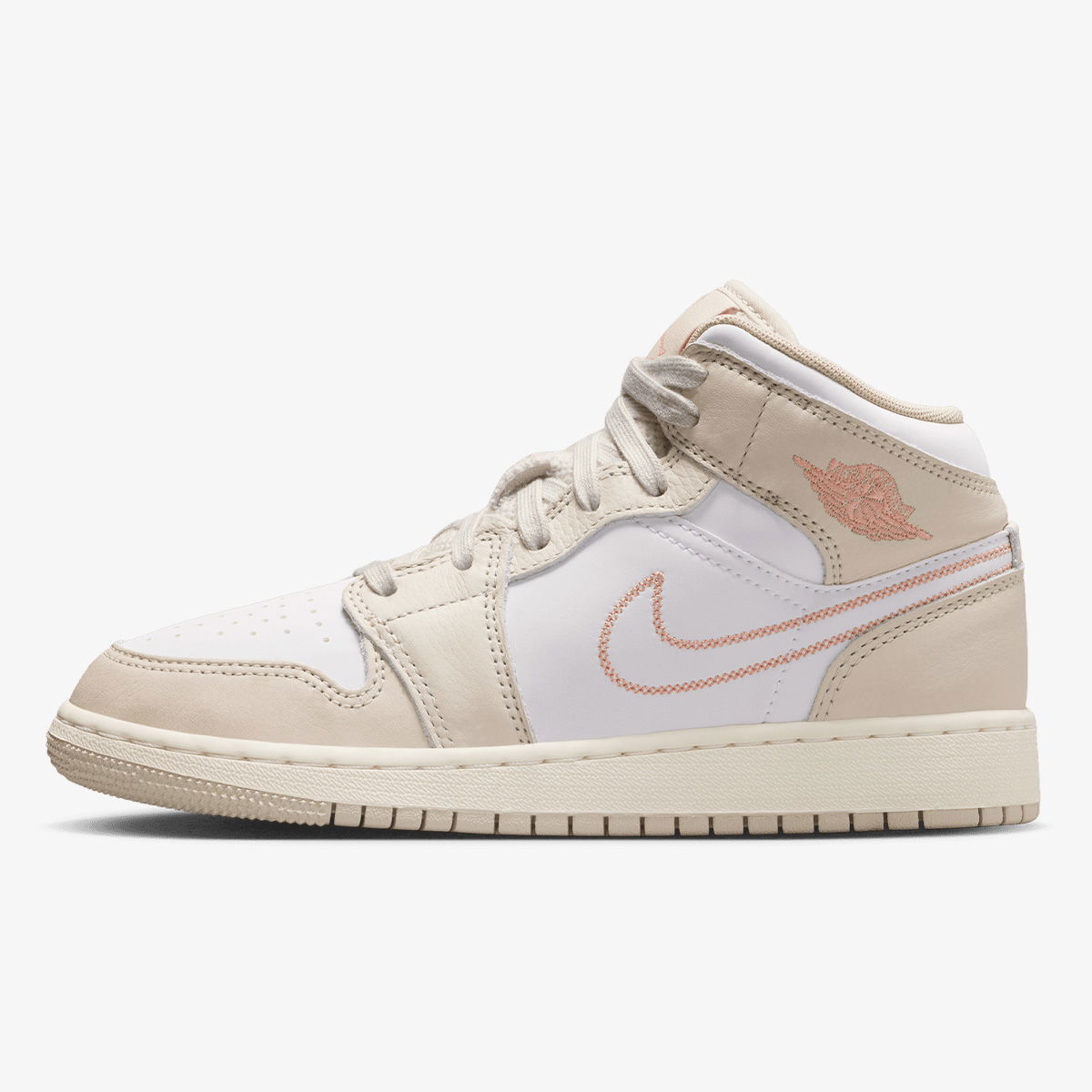 Кецове и обувки Jordan Air Jordan 1 Mid SE Бежово | HQ5879-100, 0