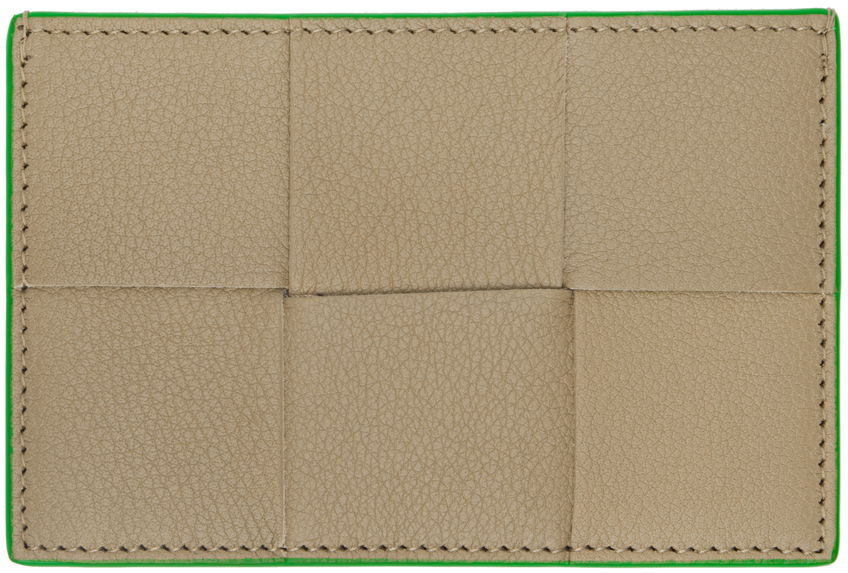 Портфейл Bottega Veneta Credit Card Case Бежово | 649597 V1Q74, 0